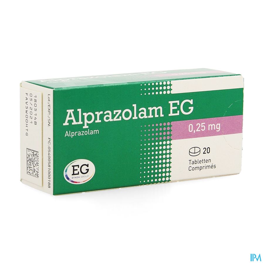 Alprazolam Le Moins Cher