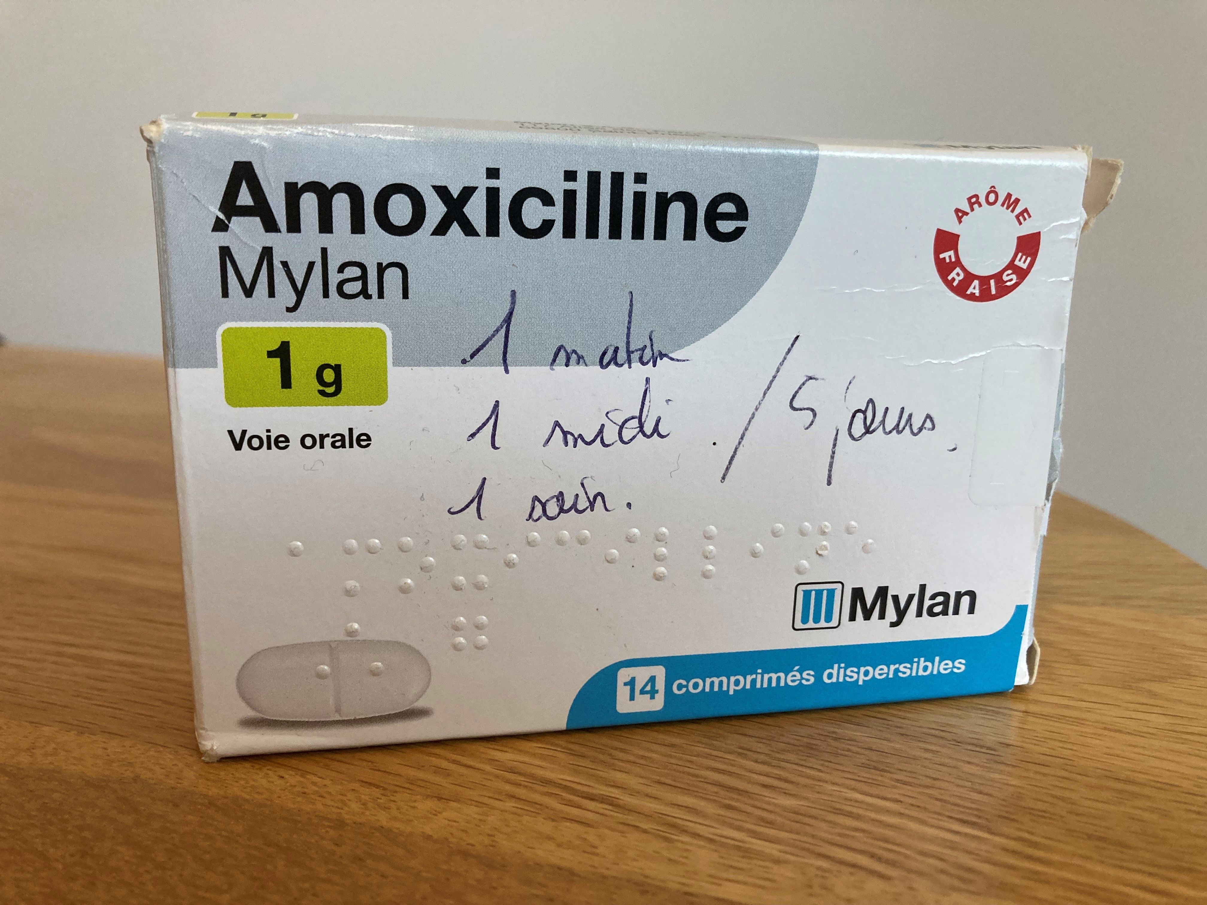 Amoxicilline 1g prix belgique