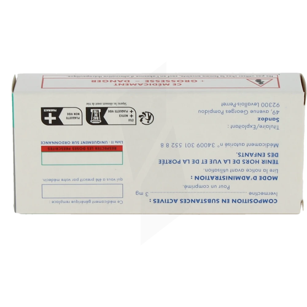 Ivermectine biogaran achat