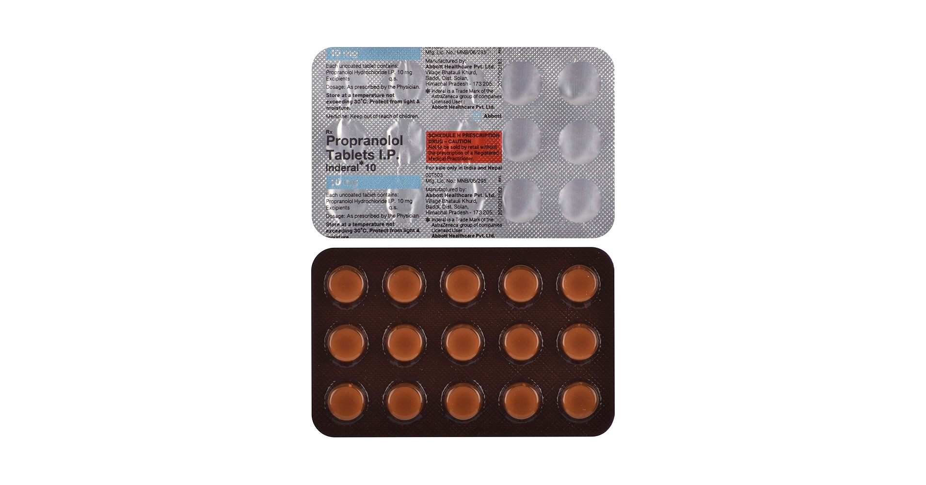Inderal De 10mg