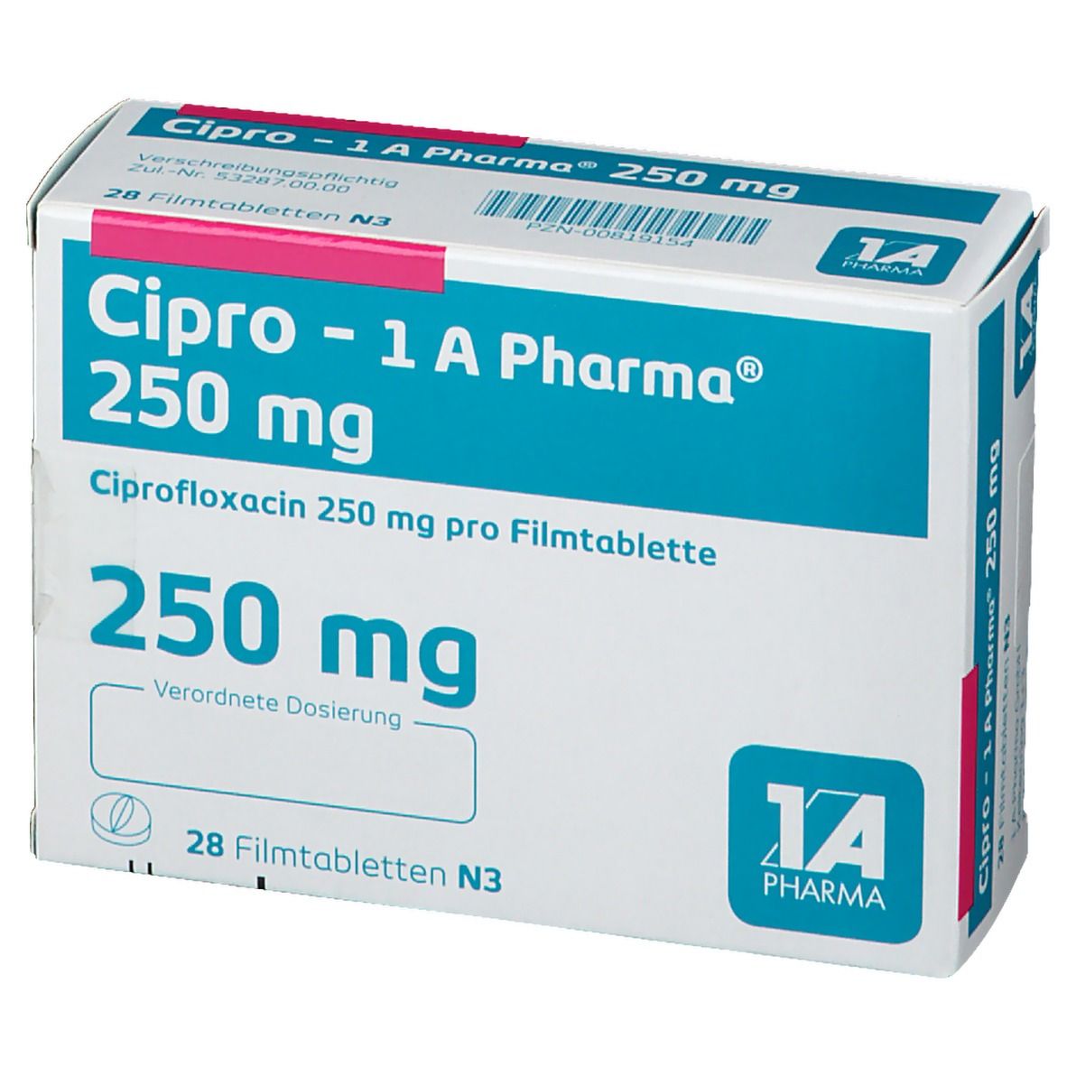 Cipro 1a 250 Mg