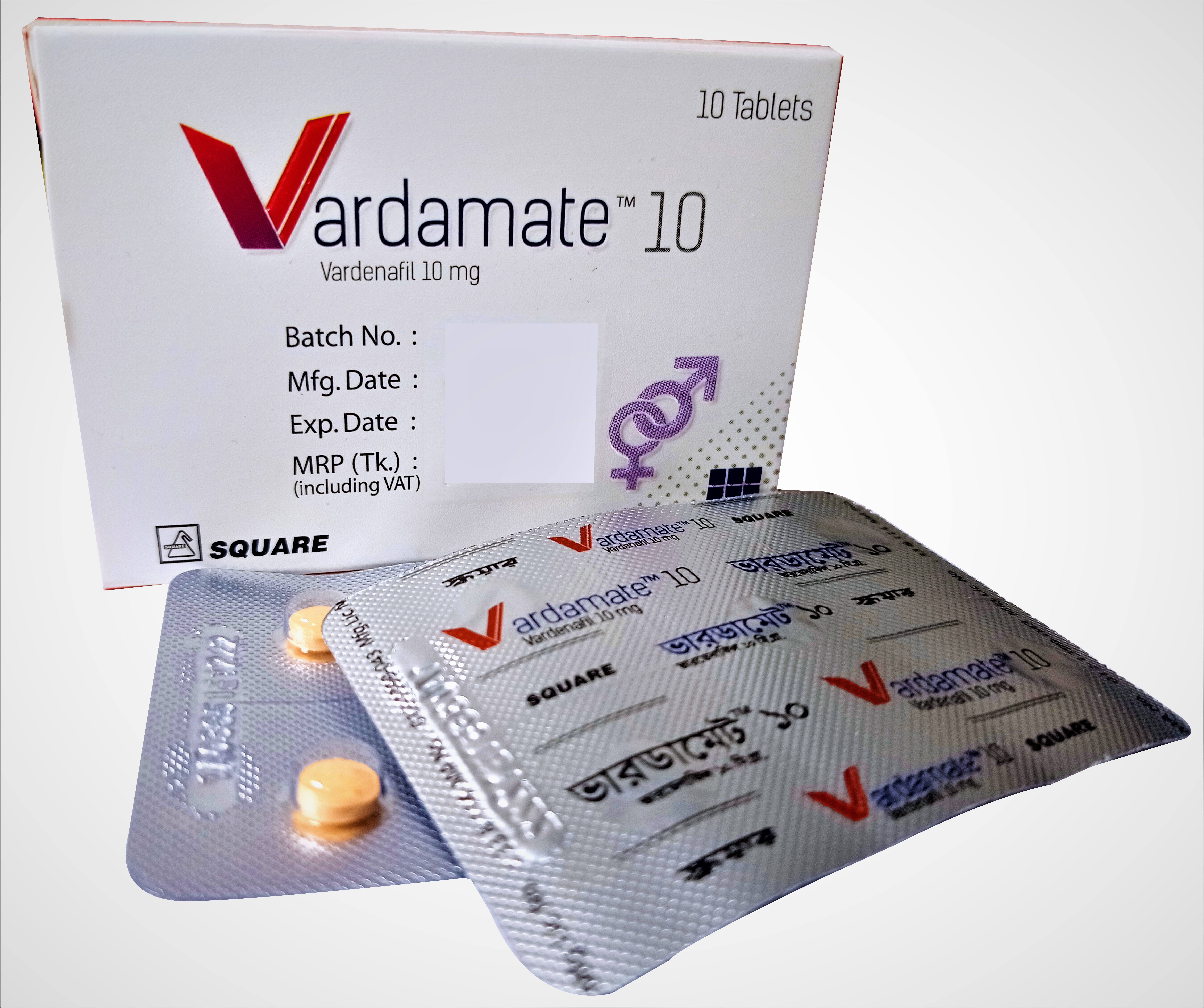 Vardenafil De 10 Mg