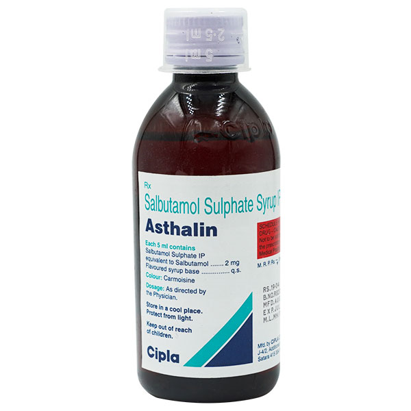Asthalin Salbutamol 15ml Prix