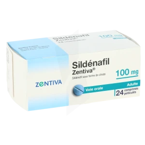 Sildenafil 100mg boite de 24 prix