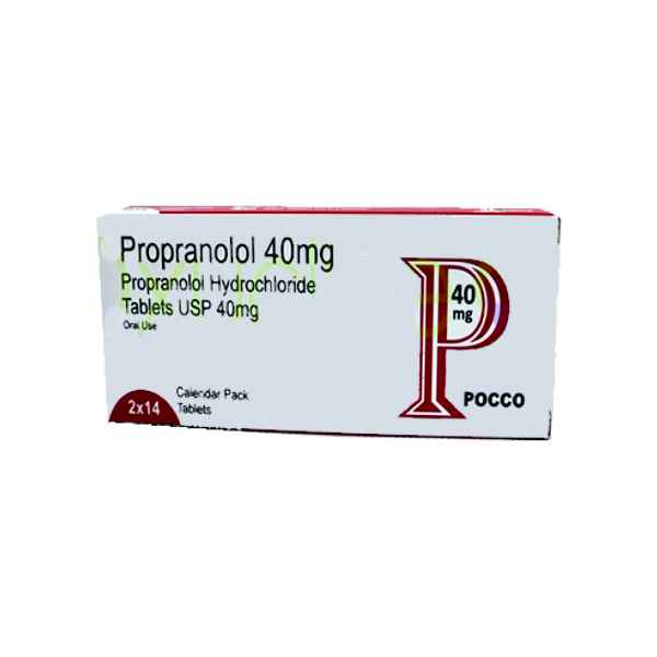 Propranolol zentiva 40 mg