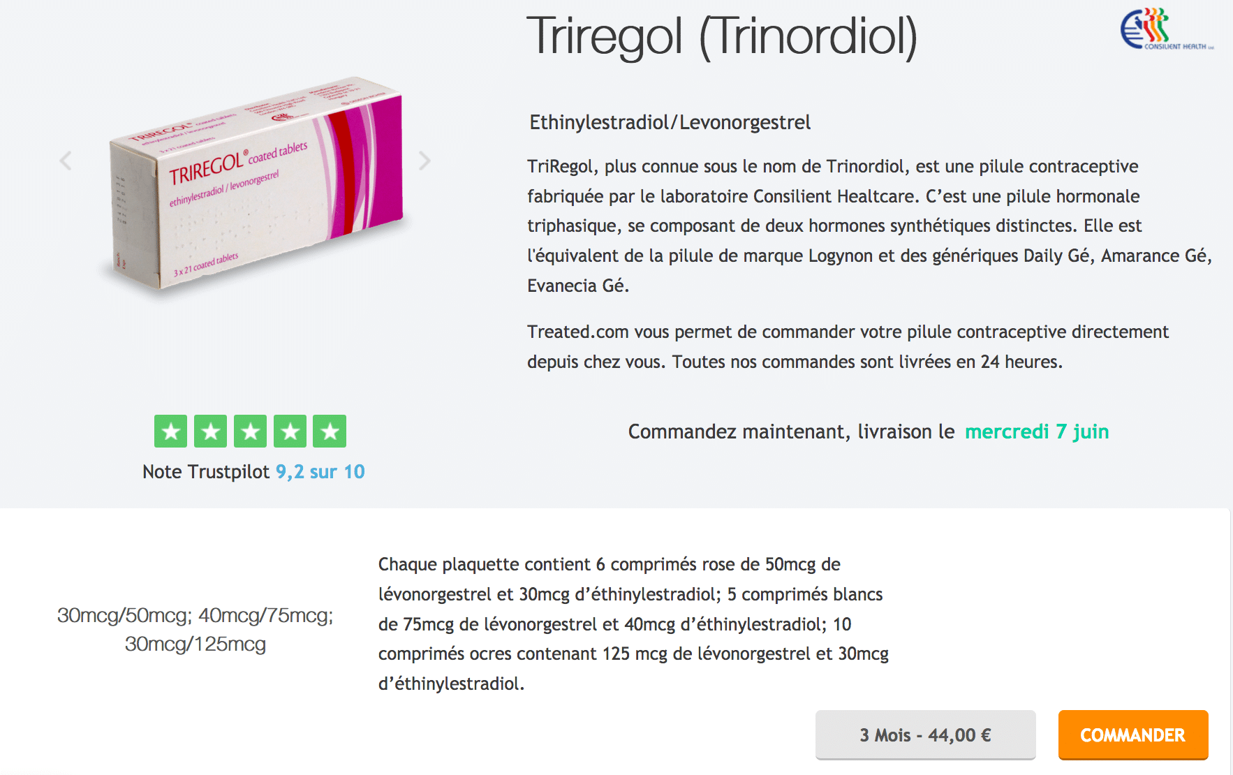 Pilule optilova roaccutane