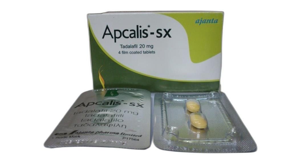 Apcalis sx tadalafil 20 mg