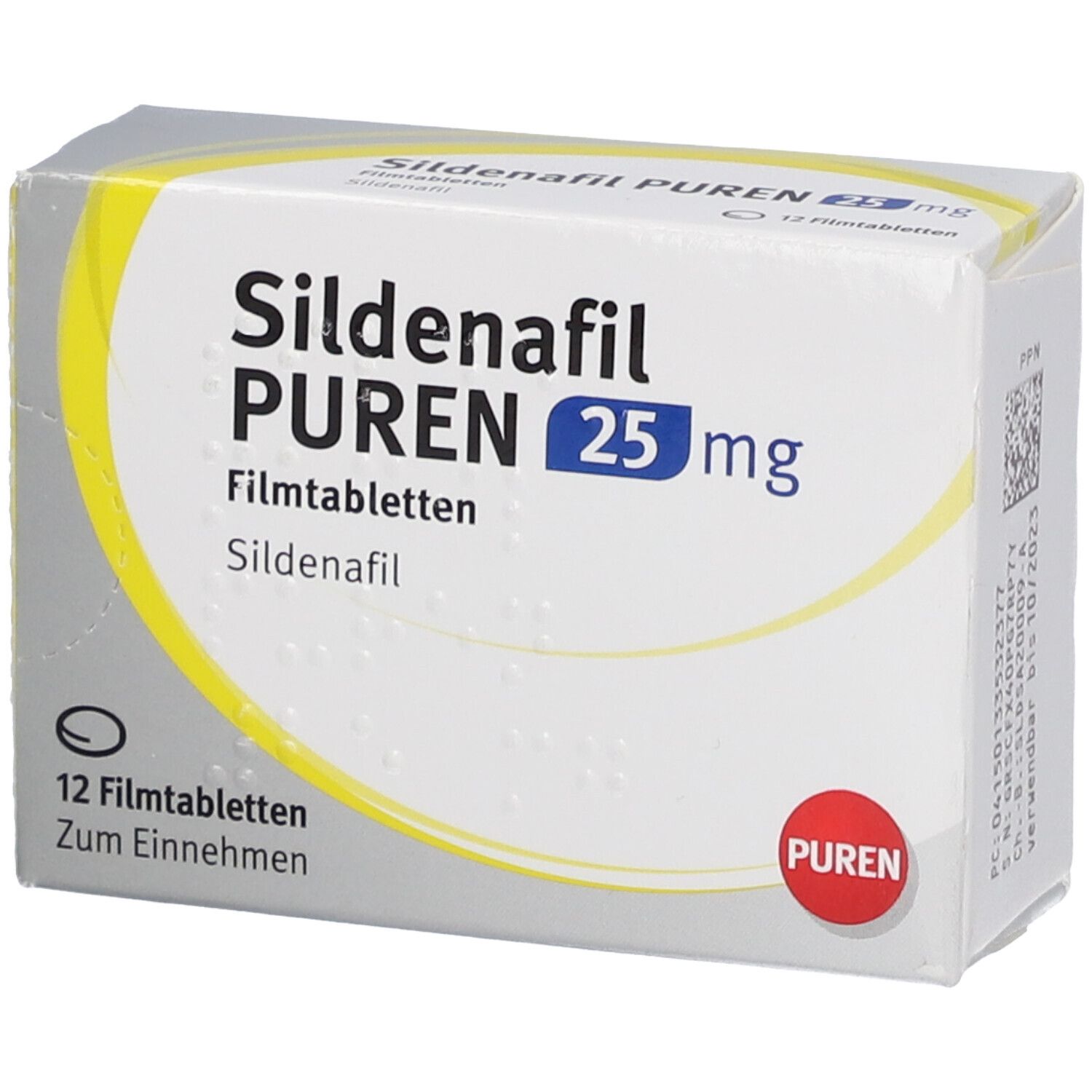 Sildenafil 25 mg ratiopharm