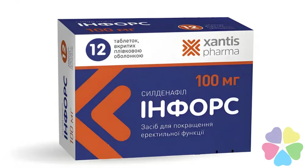 Sildenafil xantis 100 mg