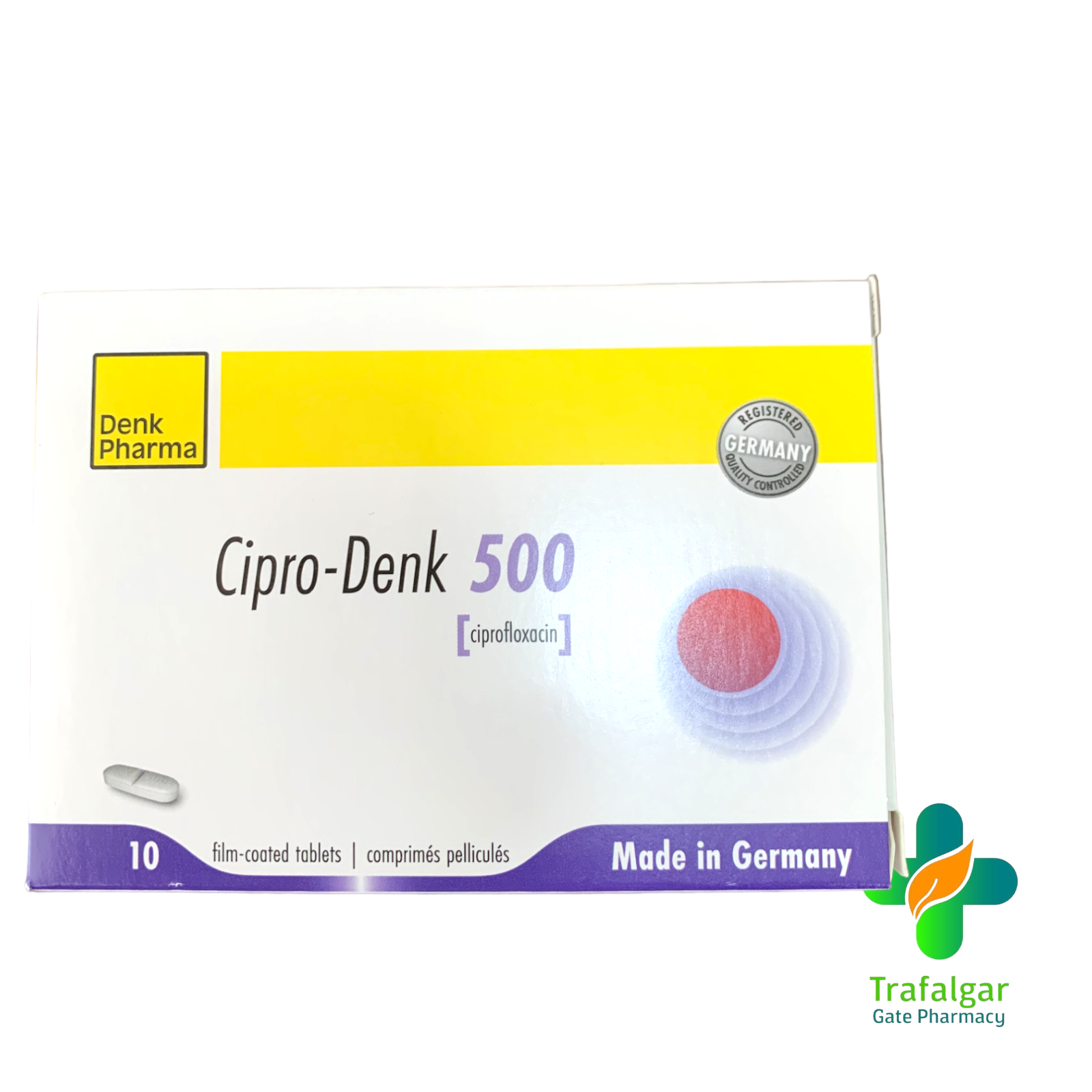 Ciprofloxacin hcl 500 mg