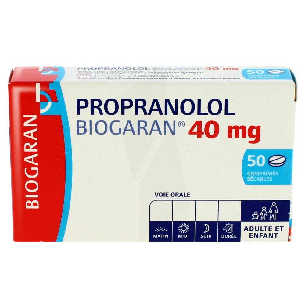 Propranolol achat