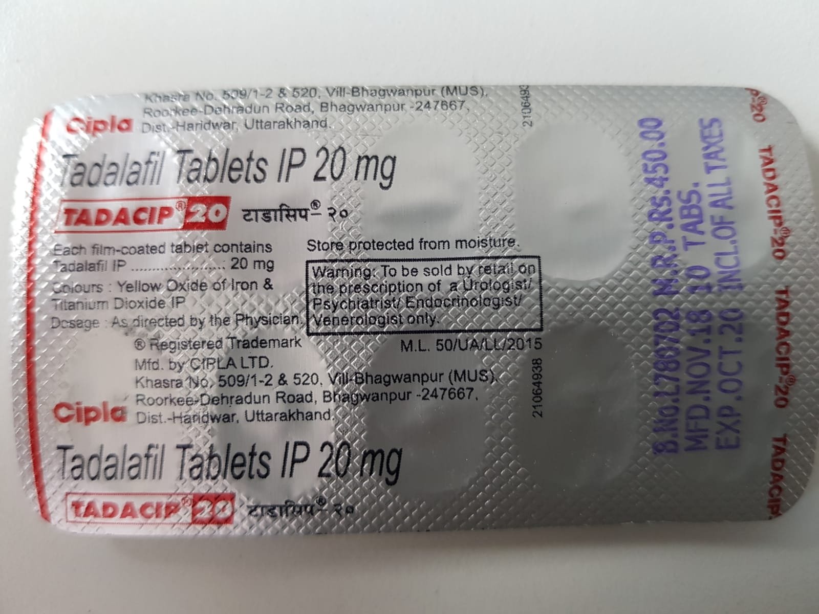 Tadacip bon marché