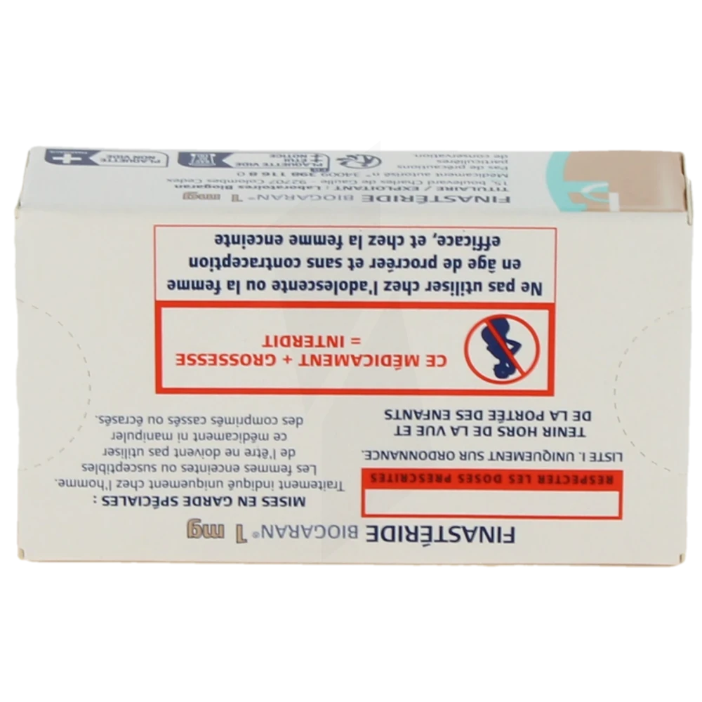 Finasteride 1 mg en ligne