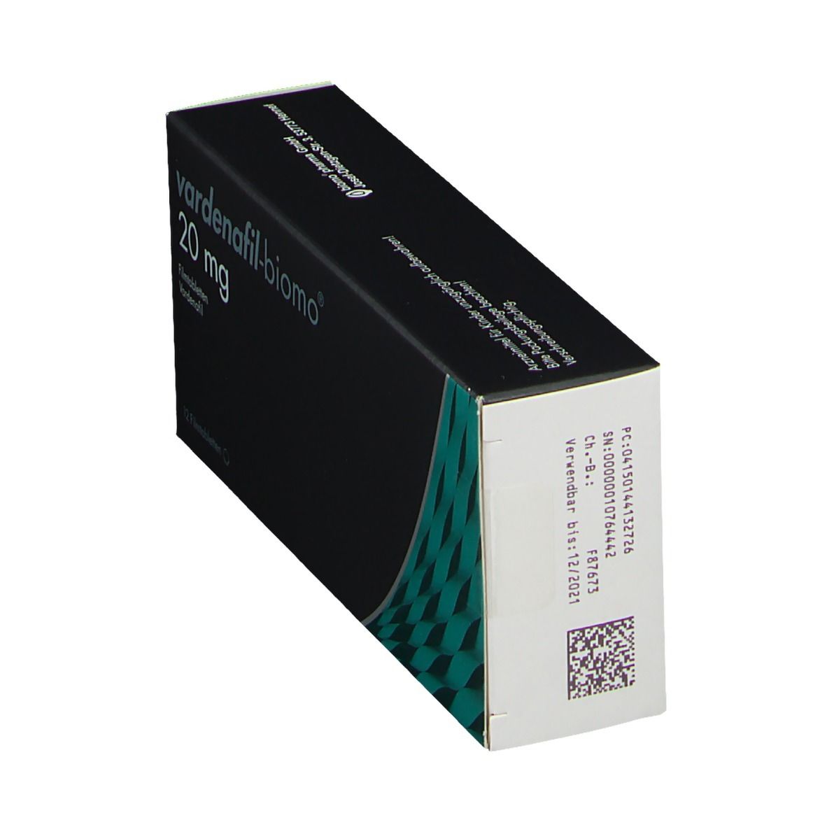 Vardenafil biogaran 20 mg
