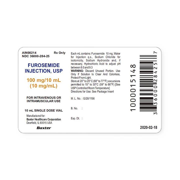 Furosémide 100mg