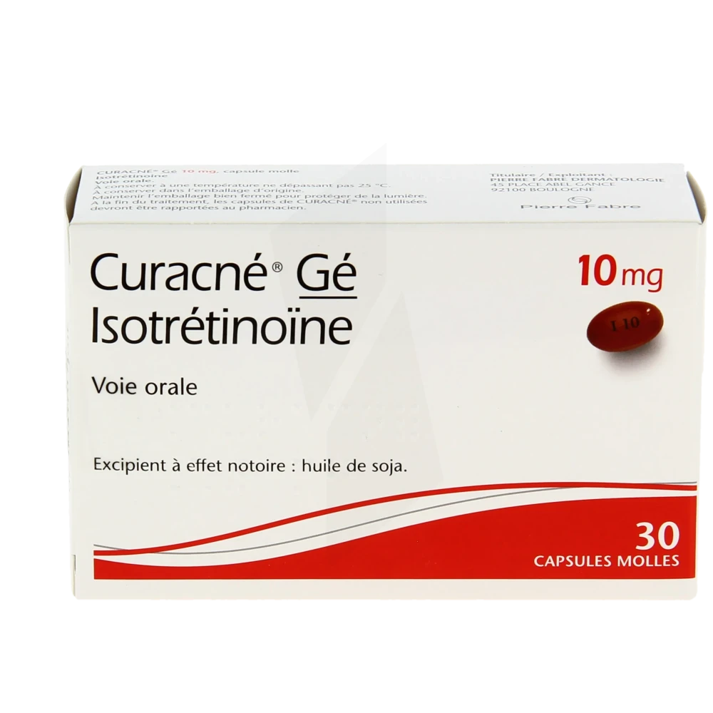 Roaccutane comprimé prix