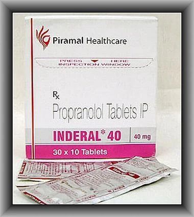 Inderal 40 mg nervosité