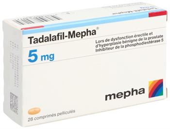 Tadalafil teva 5 mg prix
