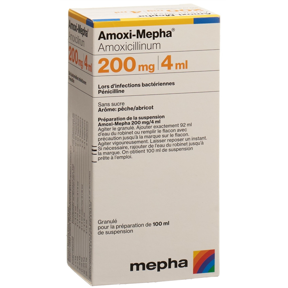 Amoxil de 500 mg susp 75 ml