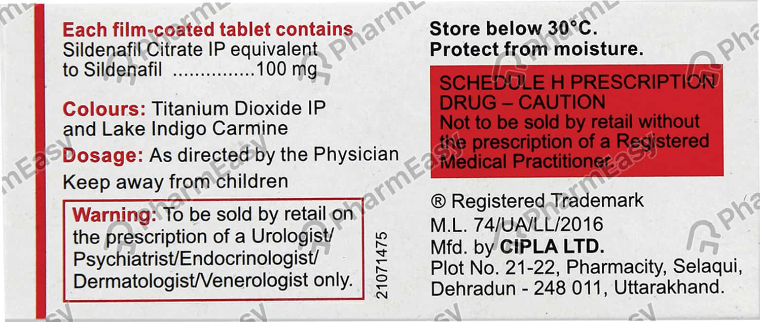 Suhagra force 100 mg
