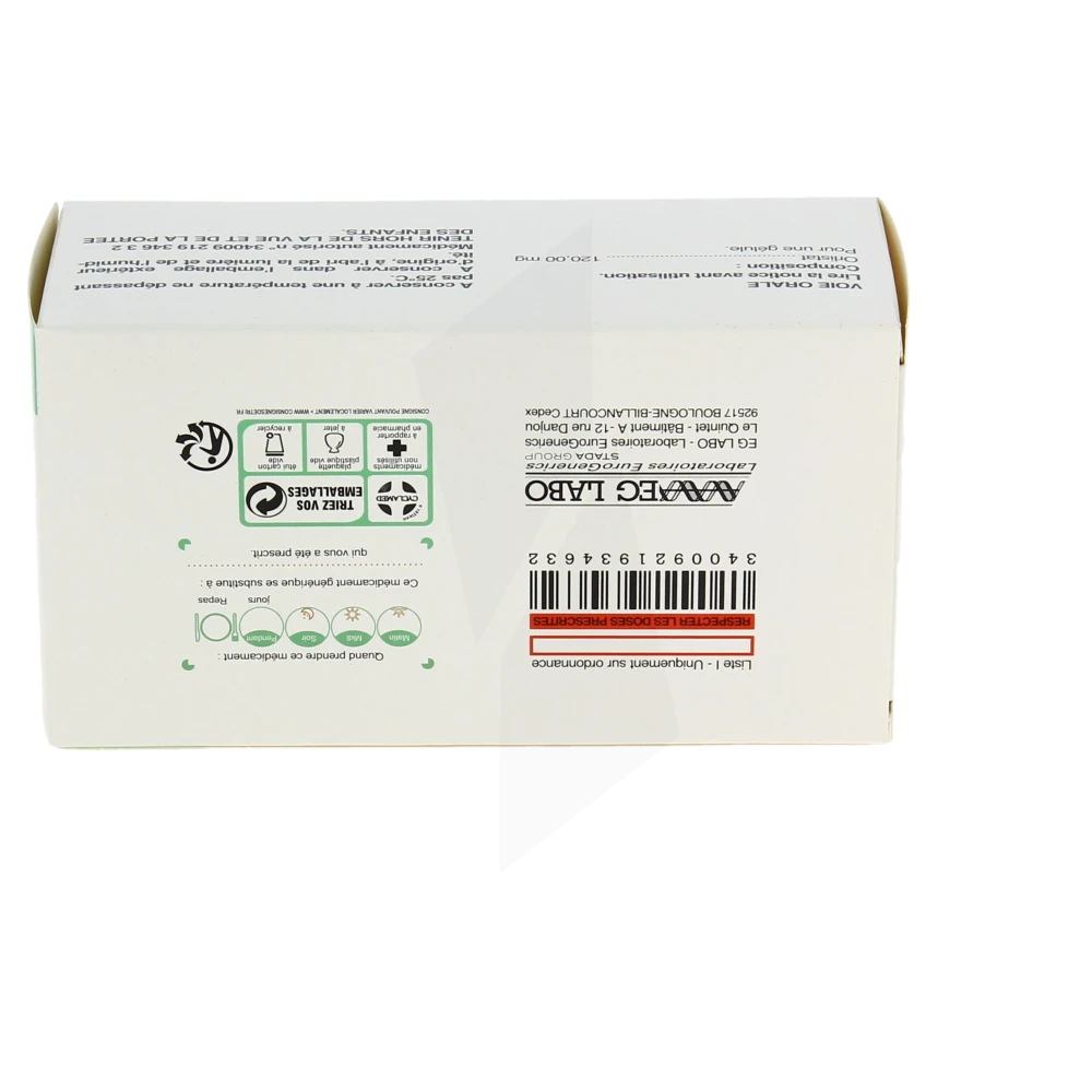 Orlistat 120 Mg Pas Cher