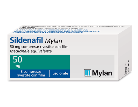 Sildenafil mylan 50 mg