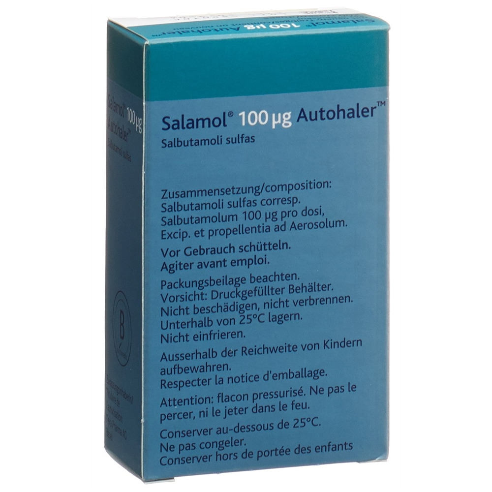 Commander du salbutamol