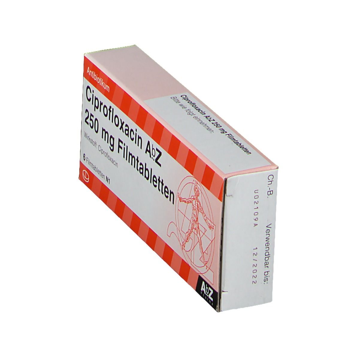 Ciprofloxacin usp 250 mg