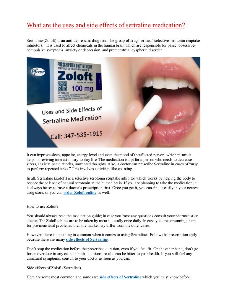 Zoloft online
