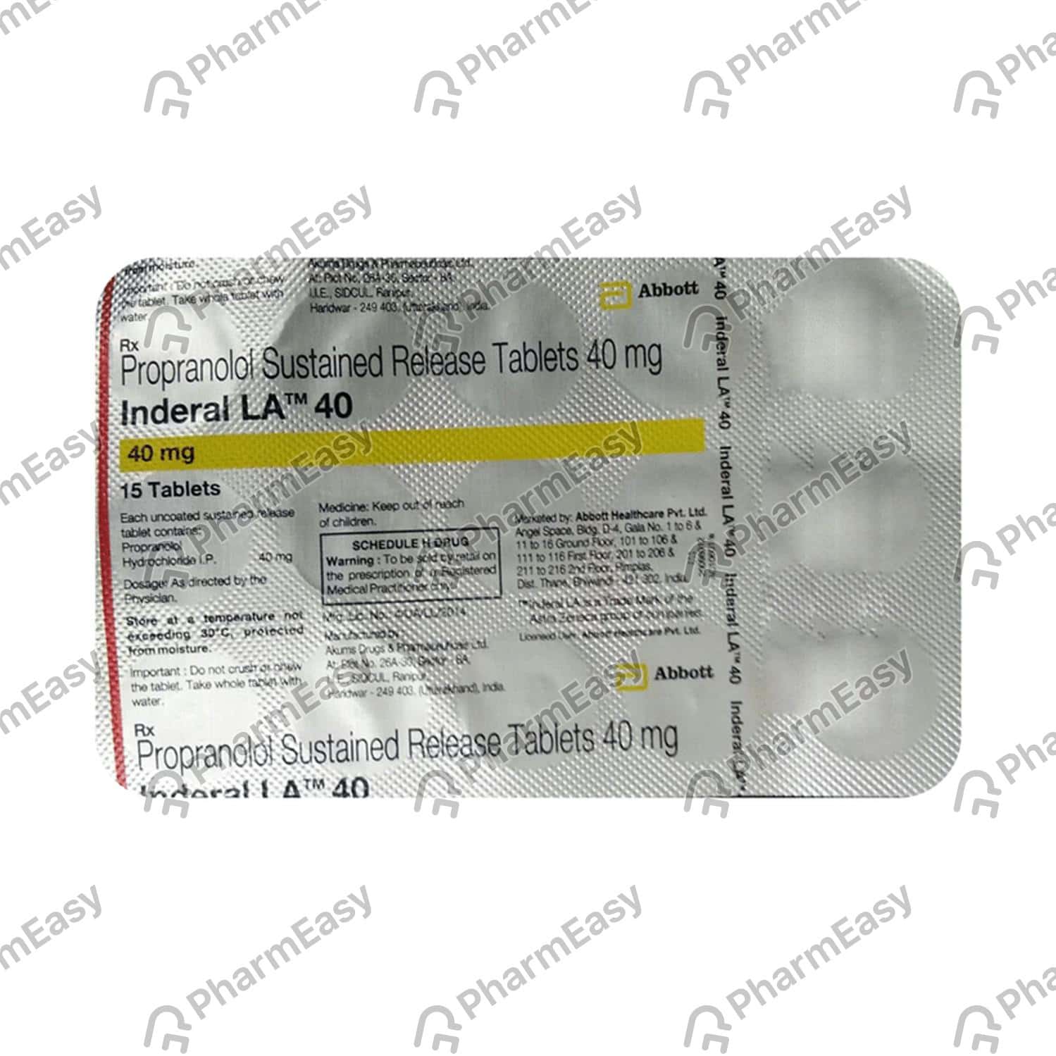 Inderal 20 mg la