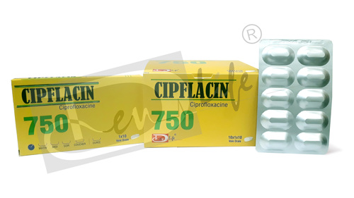 Ciprofloxacin 750 mg cp