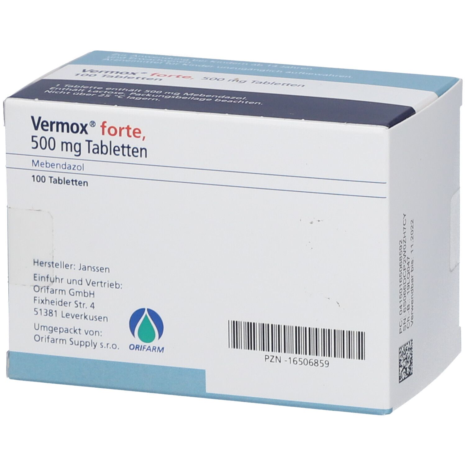Vermox Prix