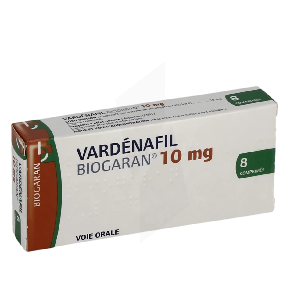Achat vardenafil 10 mg