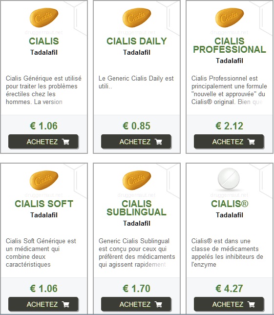 Achat Cialis Generique En Ligne France