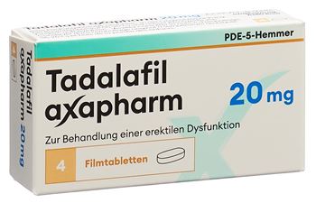 Tadalafil axapharm prix