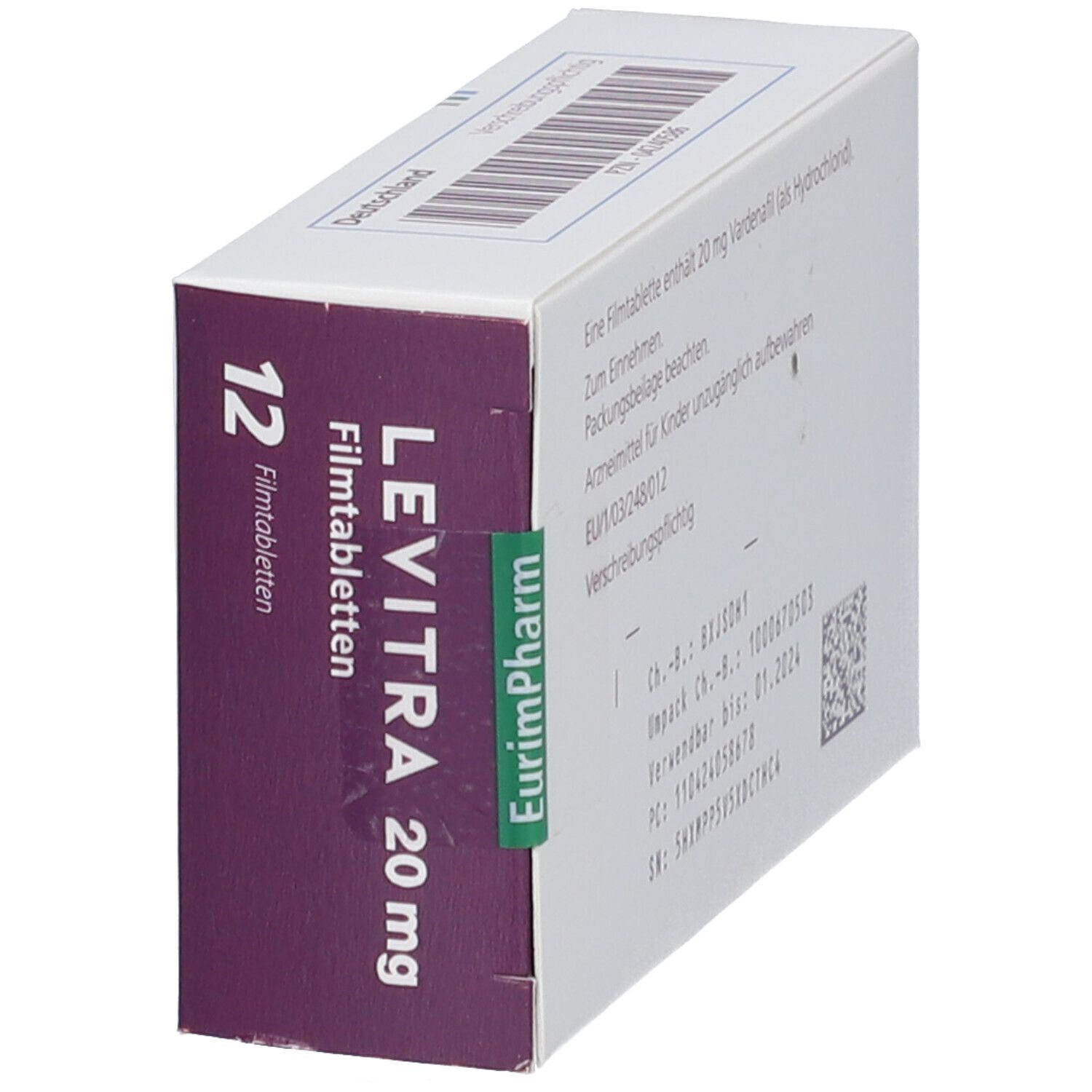 Levitra 20 mg originale