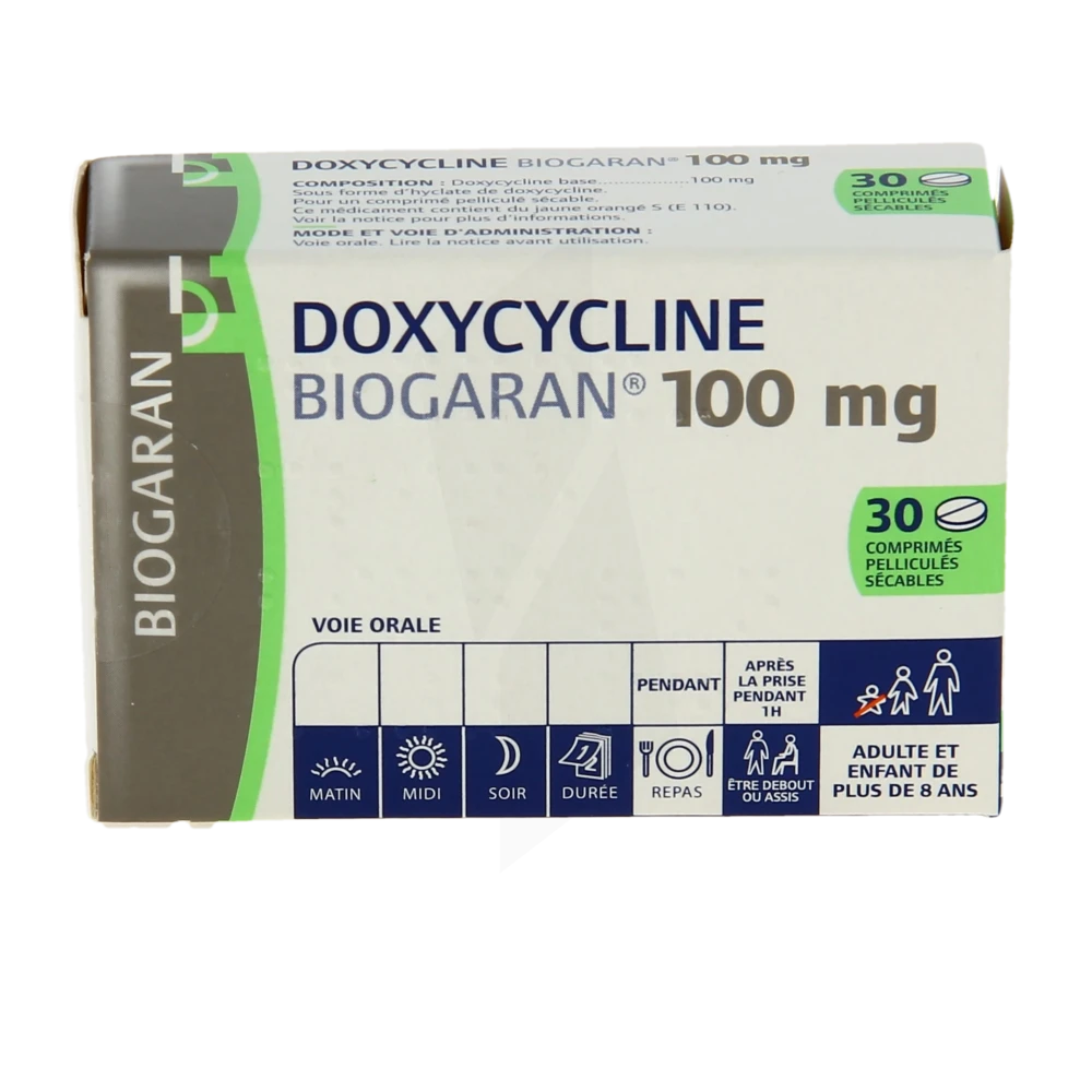 Doxycycline le prix