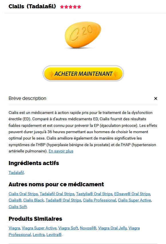 Tadalafil prix quebec