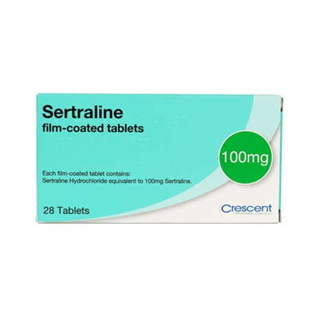 Sertraline 100mg milpharm