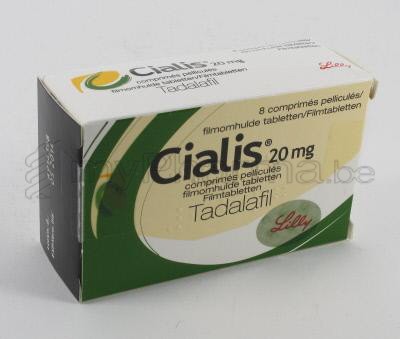 Tadalafil 20 mg boîte de 8