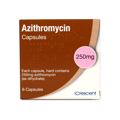 Azithromycin monohydrate 250 mg
