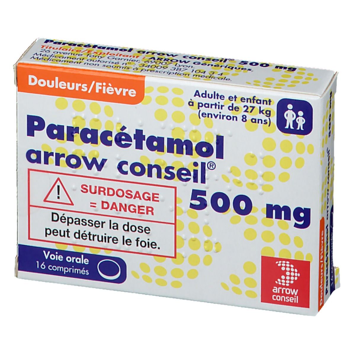 Arrow generique tramadol paracetamol