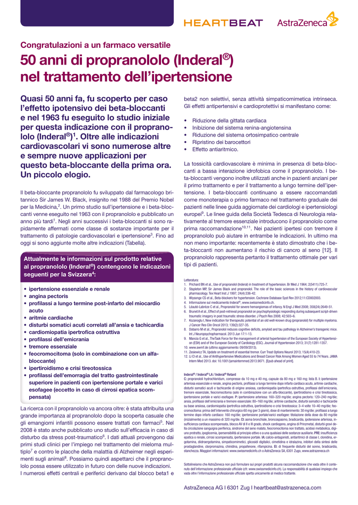 Inderal graduale 80 mg