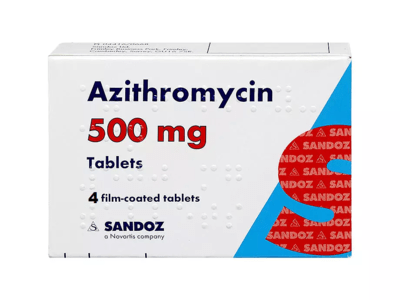 4 500 mg azithromycin