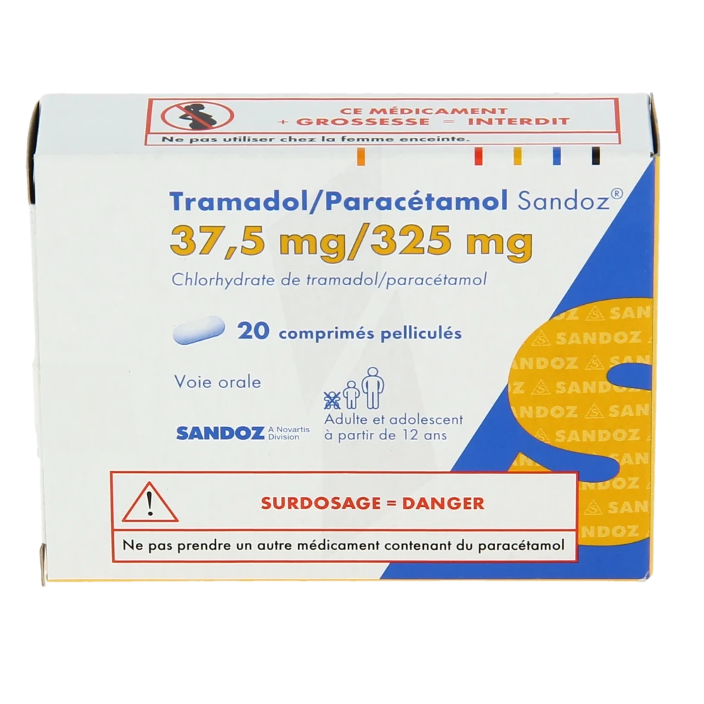 Tramadol paracetamol générique