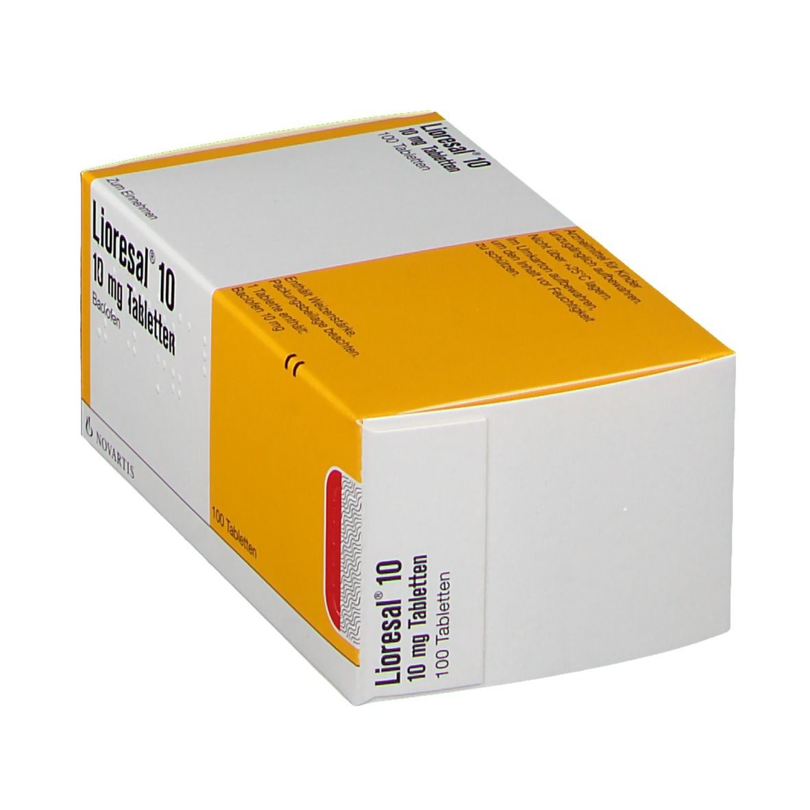 Lioresal de 10 mg