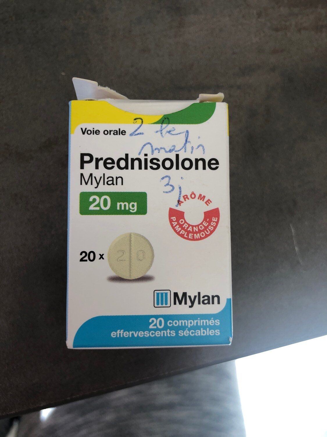 Prednisolone 20 mg generique