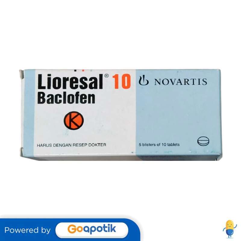 Lioresal de 10 mg