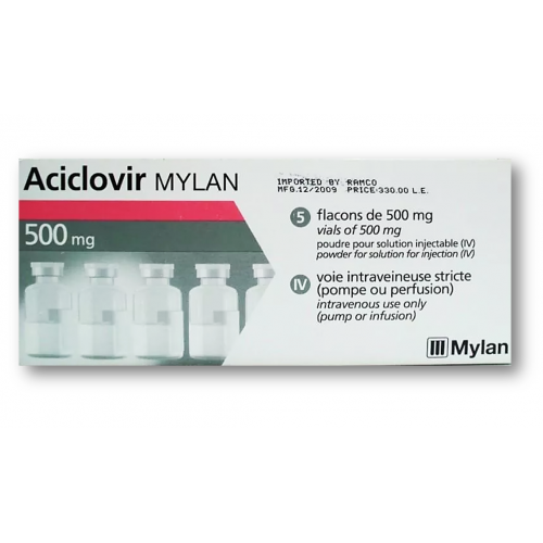 aciclovir 500mg