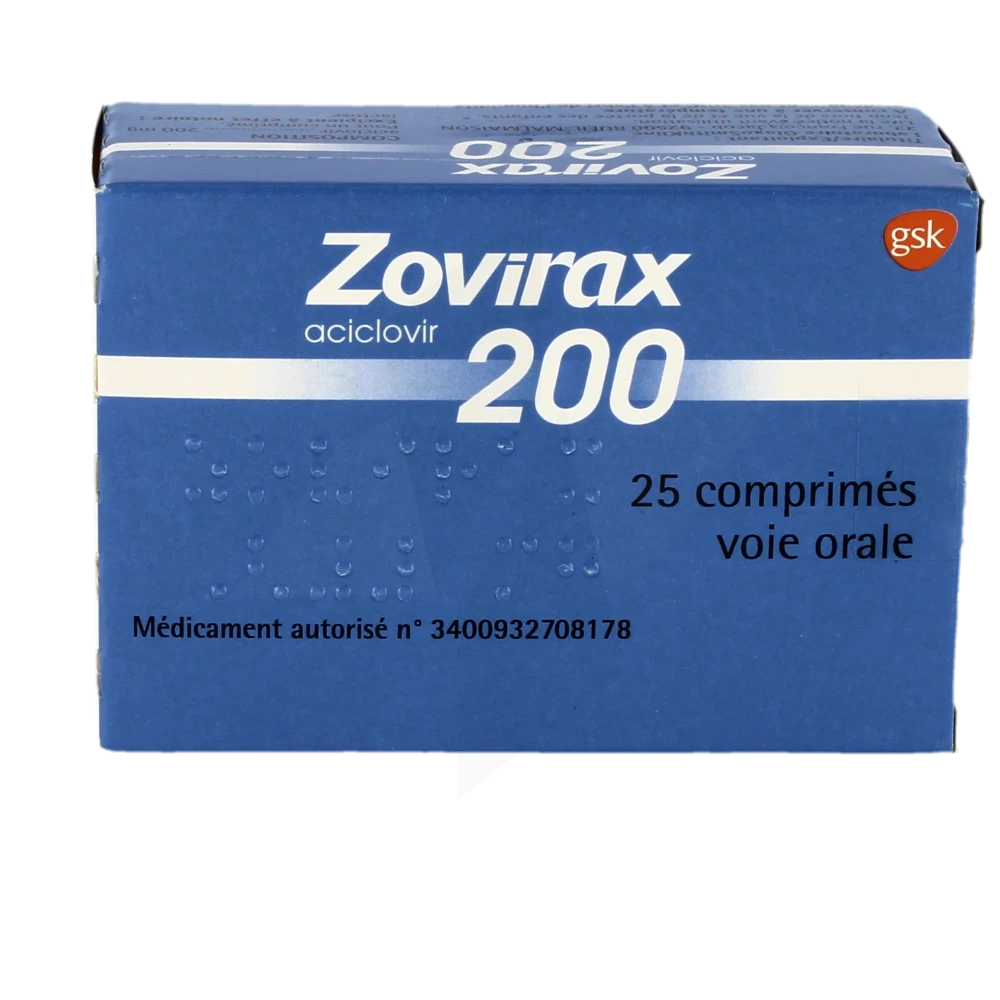 Aciclovir 200 prix